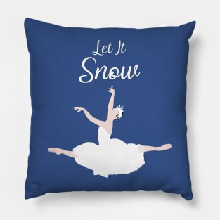 Let It Snow - Light Skin Tone Pillow