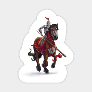 Red Knight Magnet