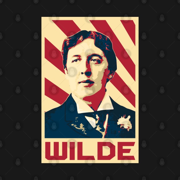 Oscar Wilde Retro Propaganda by Nerd_art