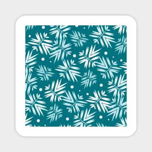 Stylize Leafy Texture 4 Magnet