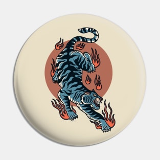 oriental tiger tattoo Pin