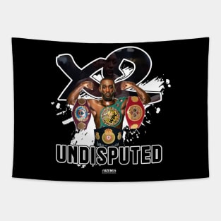 First 2X Undisputed Boxing Champion Tapestry