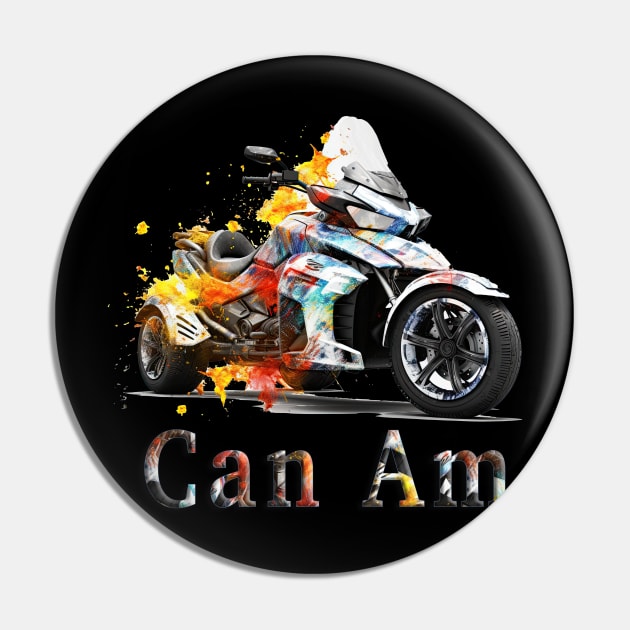 Can Am Pin by Urban Archeology Shop Gallery