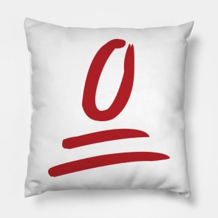 0 Emoji Pillow