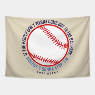 Yogi Berra Tapestry