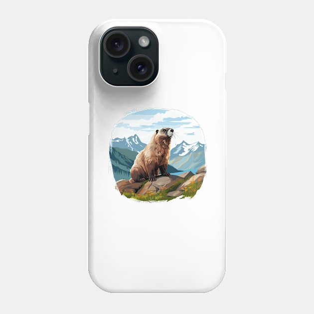 Marmot Phone Case by zooleisurelife