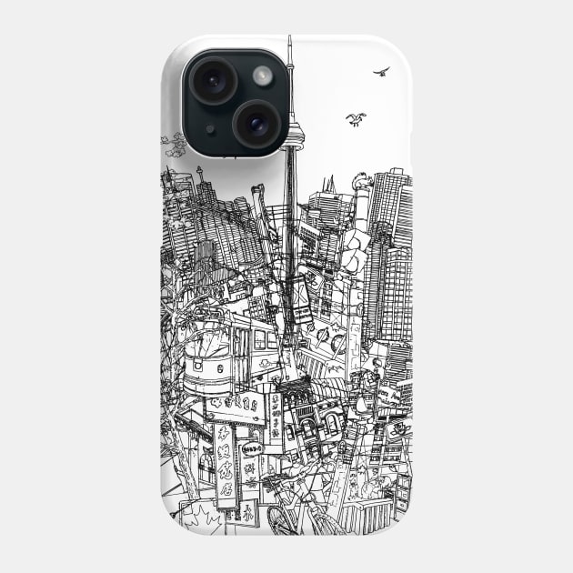 Toronto Phone Case by davidbushell82