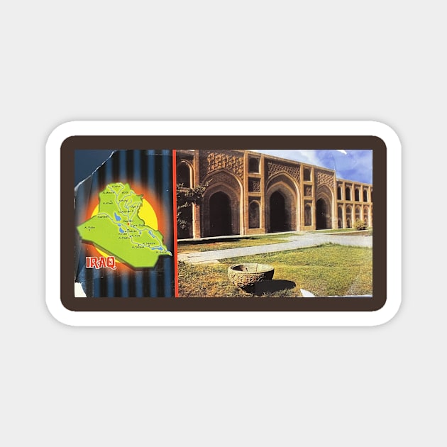 al-Madrasa al-Mostansiriya, Baghdad, Iraq Magnet by Limb Store