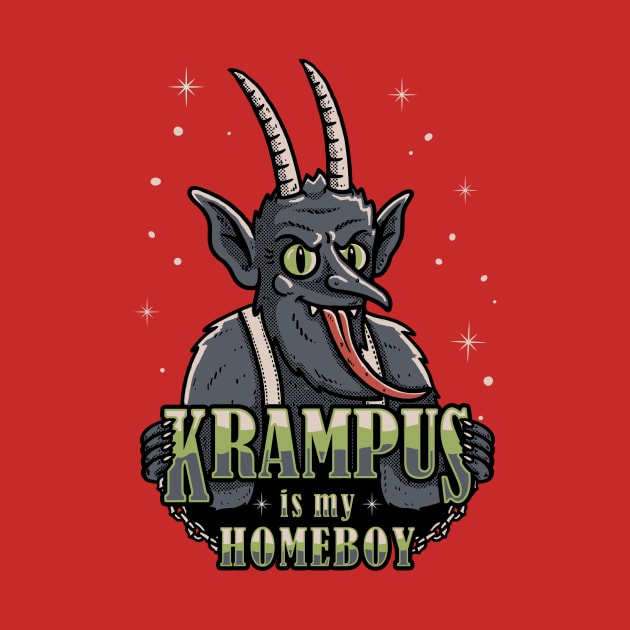 Krampus Is My Homeboy by dumbshirts