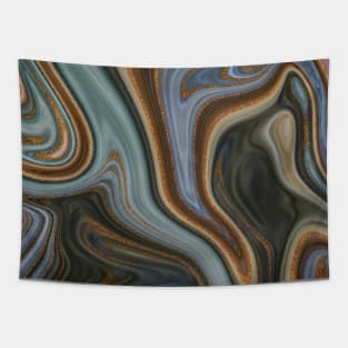 Glitter Liquid Marble 7 Tapestry