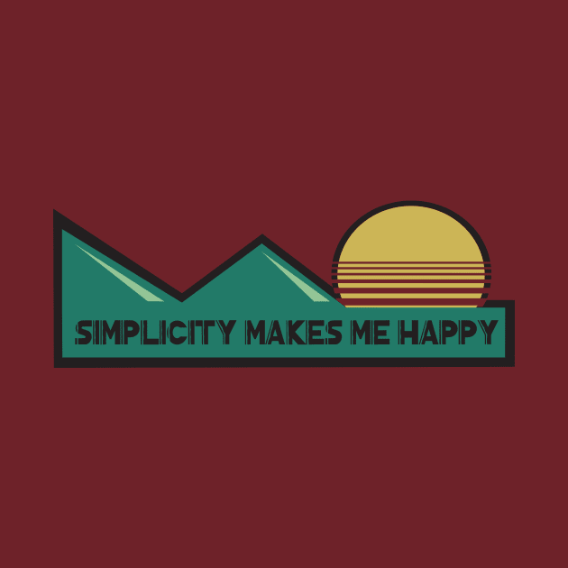 Simplicity makes me happy by mypointink