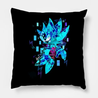 Sonic cyber form Pillow