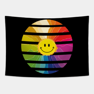 Smiley Sun Tapestry