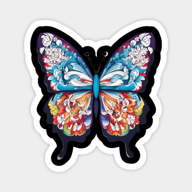 Butterfly Beauty Magnet by animegirlnft
