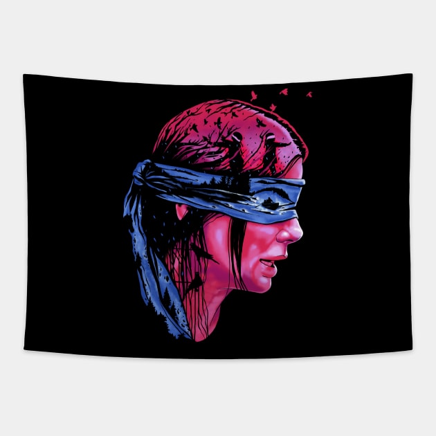 BirdBox Tapestry by zerobriant