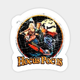 halloween it's just a bunch of hocus pocus squad vintage Magnet