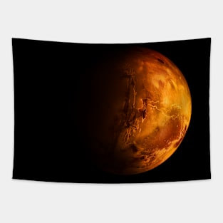 Mars Planet Tapestry