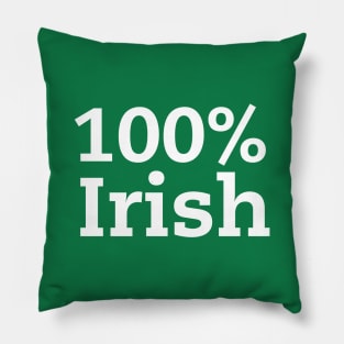 100% Irish Pillow