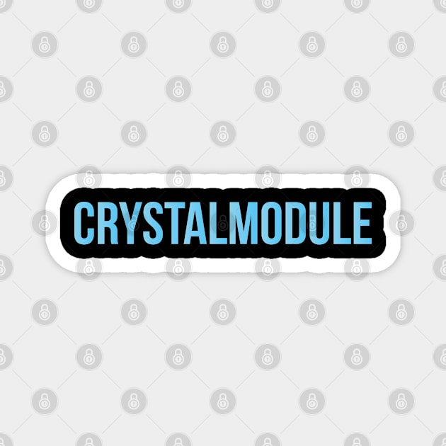 crystalmodule Magnet by AbstractA