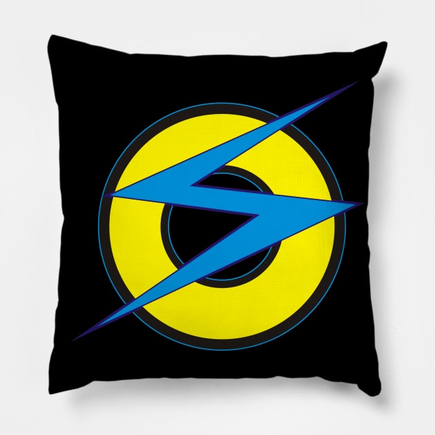 Lightning Pillow by SoftSic Creative