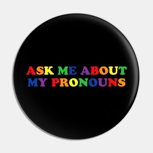 My Pronouns Pin