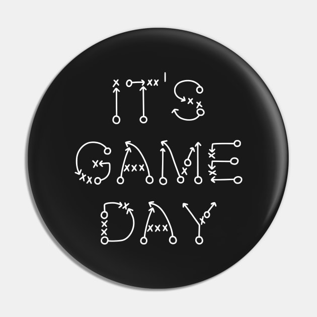 It’s Game Day Football Playbook Pin by mstory