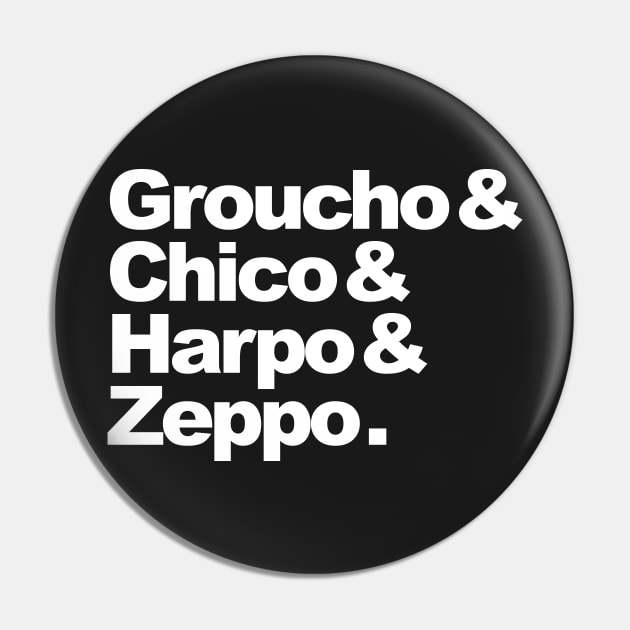 Groucho & Chico & Harpo & Zeppo. Pin by SpruceTavern