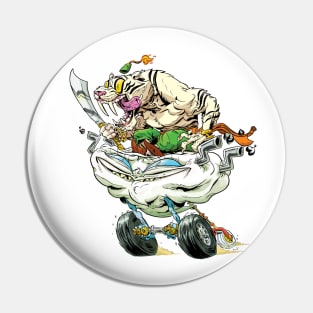 Sabertooth Swordsman fink Pin