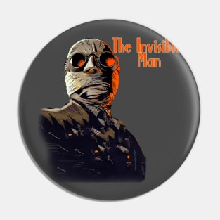 The Invisible Man Pin