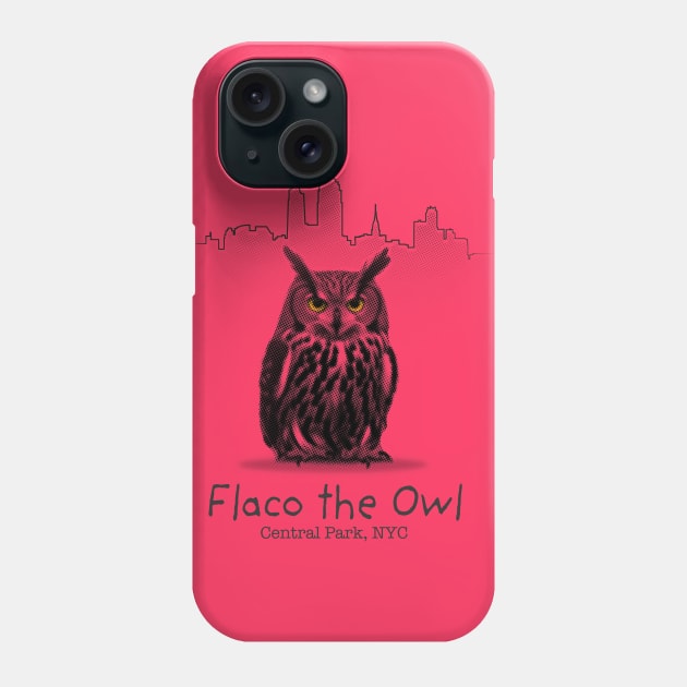 Flaco in NYC Phone Case by WickedAngel