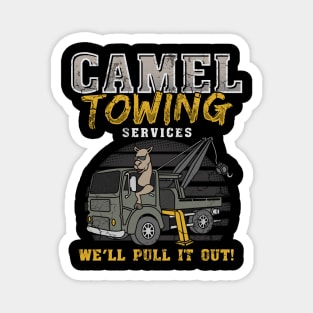 Camel Towing Services We'll Pull It Out Magnet