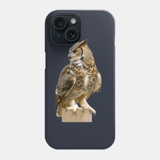 The great owl Phone Case