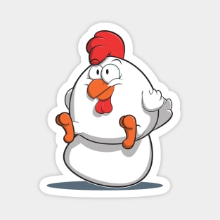 chicken and an egg Magnet