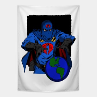 Cobra Commander - Blue Shaded Tapestry