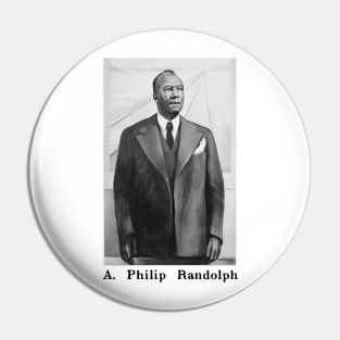 A. Philip Randolph Portrait Pin