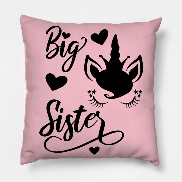 big sister little sister gifts little brother Pillow by Gaming champion