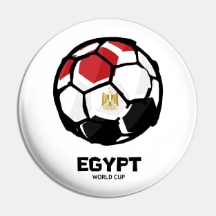 Egypt Football Country Flag Pin