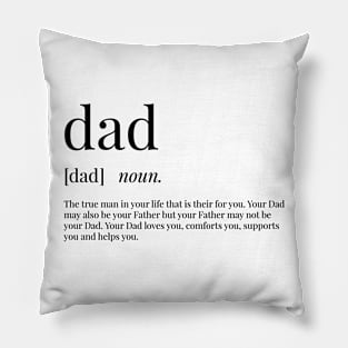 Dad Definition Pillow