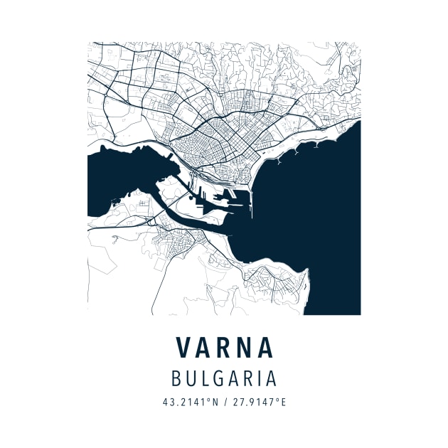 varna simple map by boy cartograph