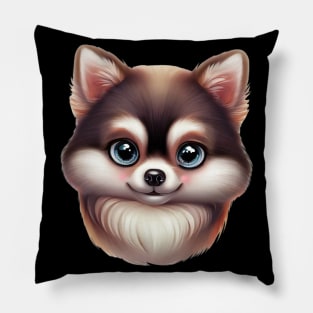 Wagtastic Pomsky Pillow