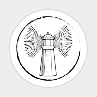 Rustic Lighthouse || Newfoundland and Labrador || Gifts || Souvenirs || Clothing Magnet