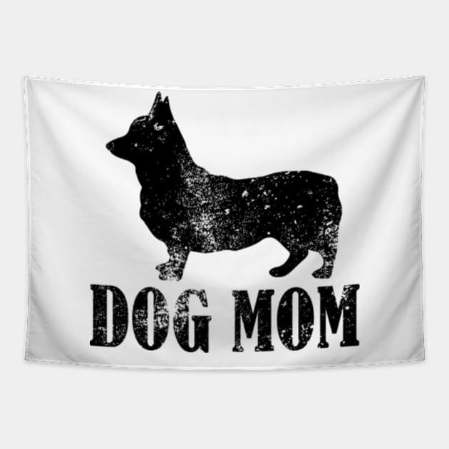 Corgi Dog Mom Tapestry by AstridLdenOs