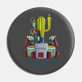 Garden War Pin