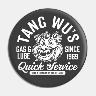 Tang Wu's Gas and Lube - Biker Style (1-Color - Reverse) Pin