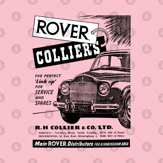 ROVER P4 - dealer ad by Throwback Motors