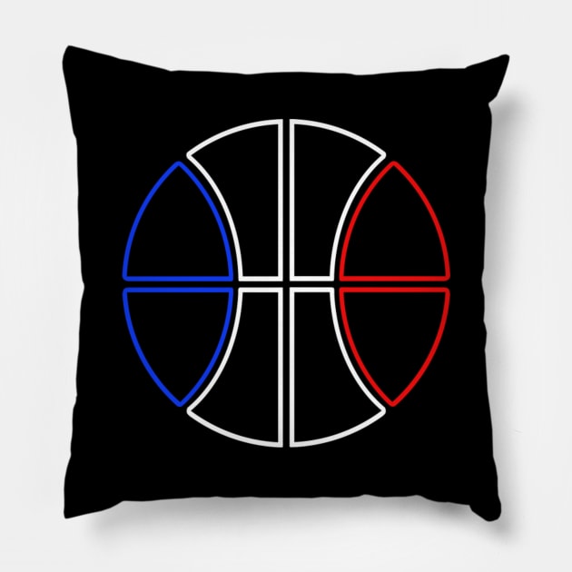 Basketball fans NBA T-Shirt Pillow by msn_design