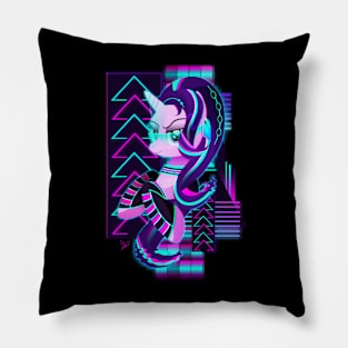 Synthwave Starlight Glimmer Pillow