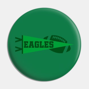 Eagles-Football Pin