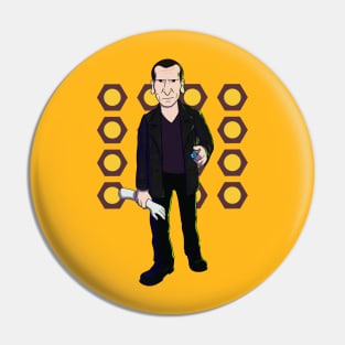 9th Doctor Pin