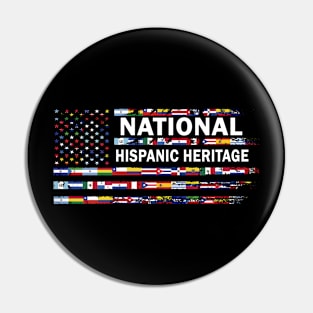 National Hispanic Heritage Month Pin